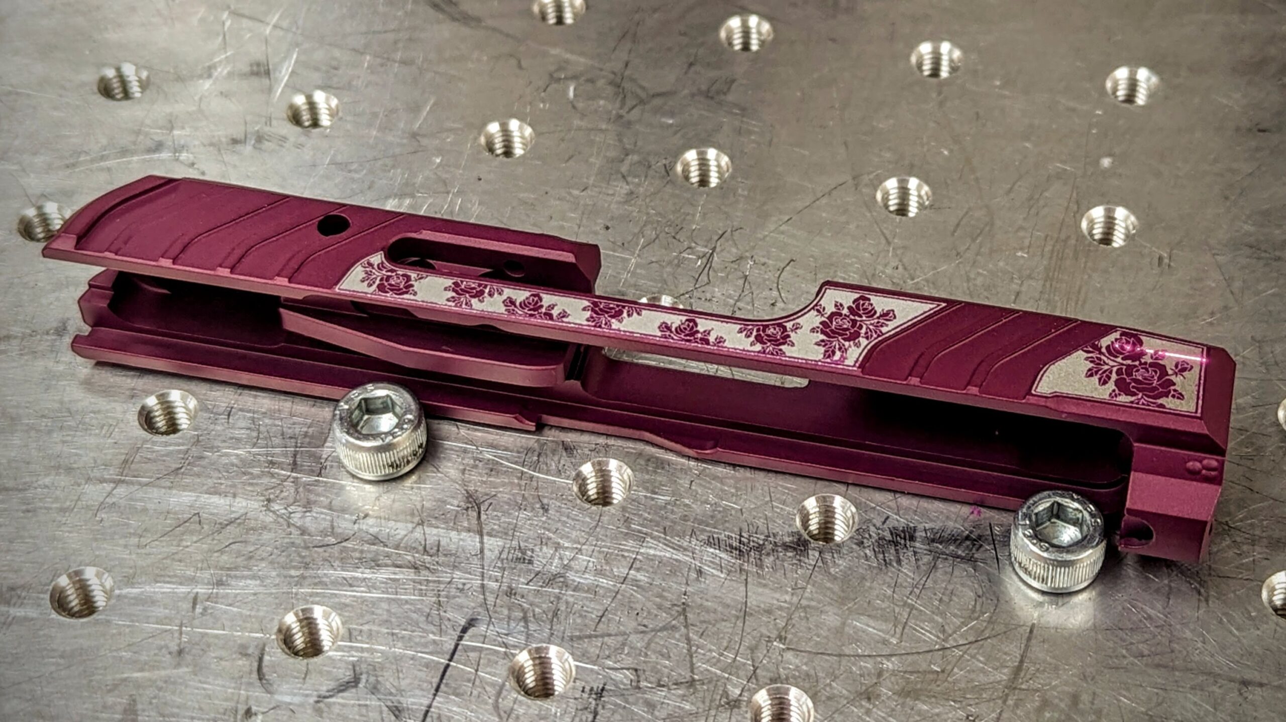 Floral Pattern on LCP II Lite Slide Right