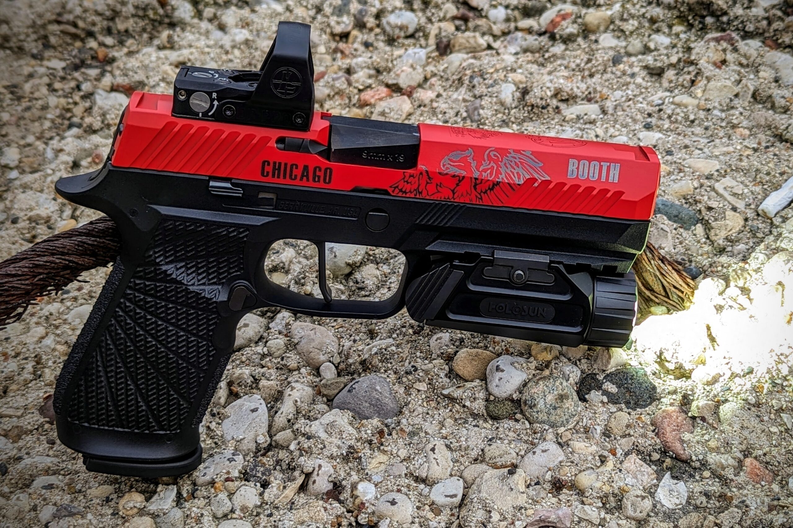 Finished Custom P320 Chicago Booth