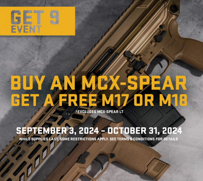 Sig Sauer Get 9 Event